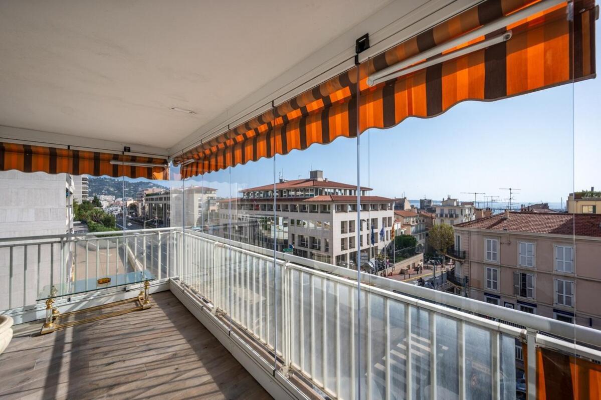 La Pompadour - Luxueux 3 P, Vue Mer, 3 Min Croisette Appartement *